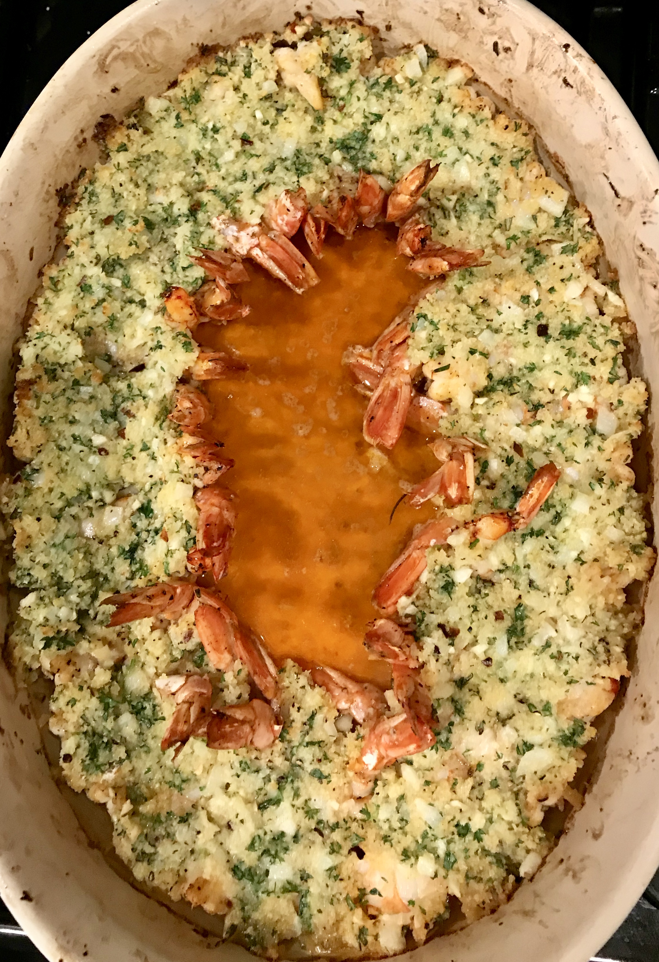 Baked Garlic Shrimp