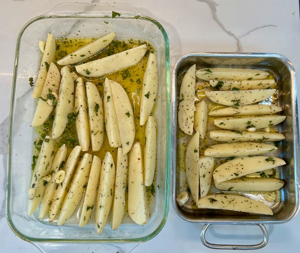 Place in single layer in pan