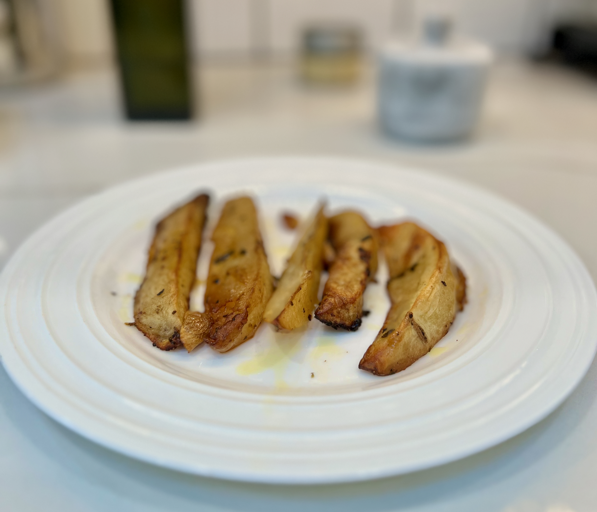 Greek Roasted  Potatoes - HEAVEN