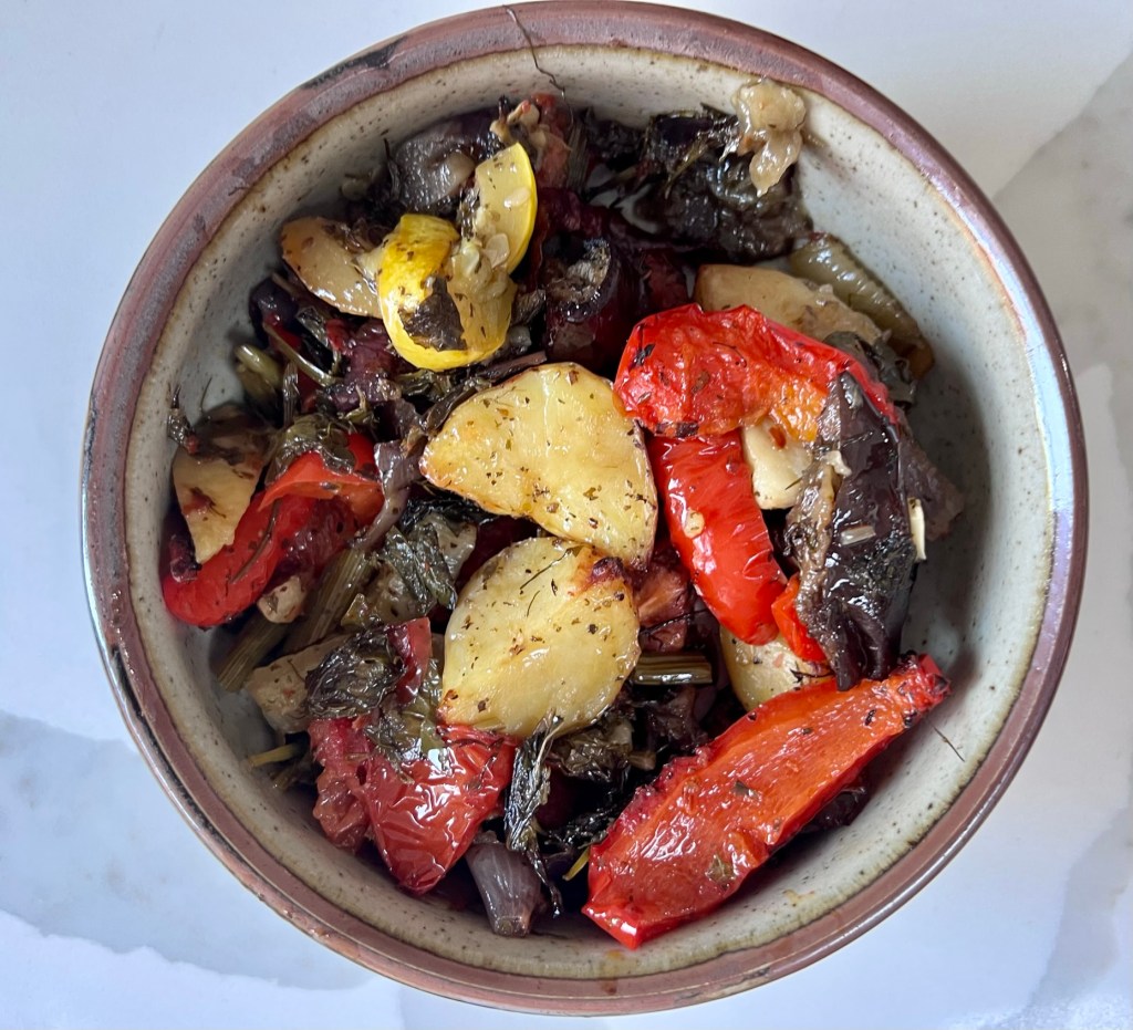 Briam – Roasted Mixed&nbsp;Veggies