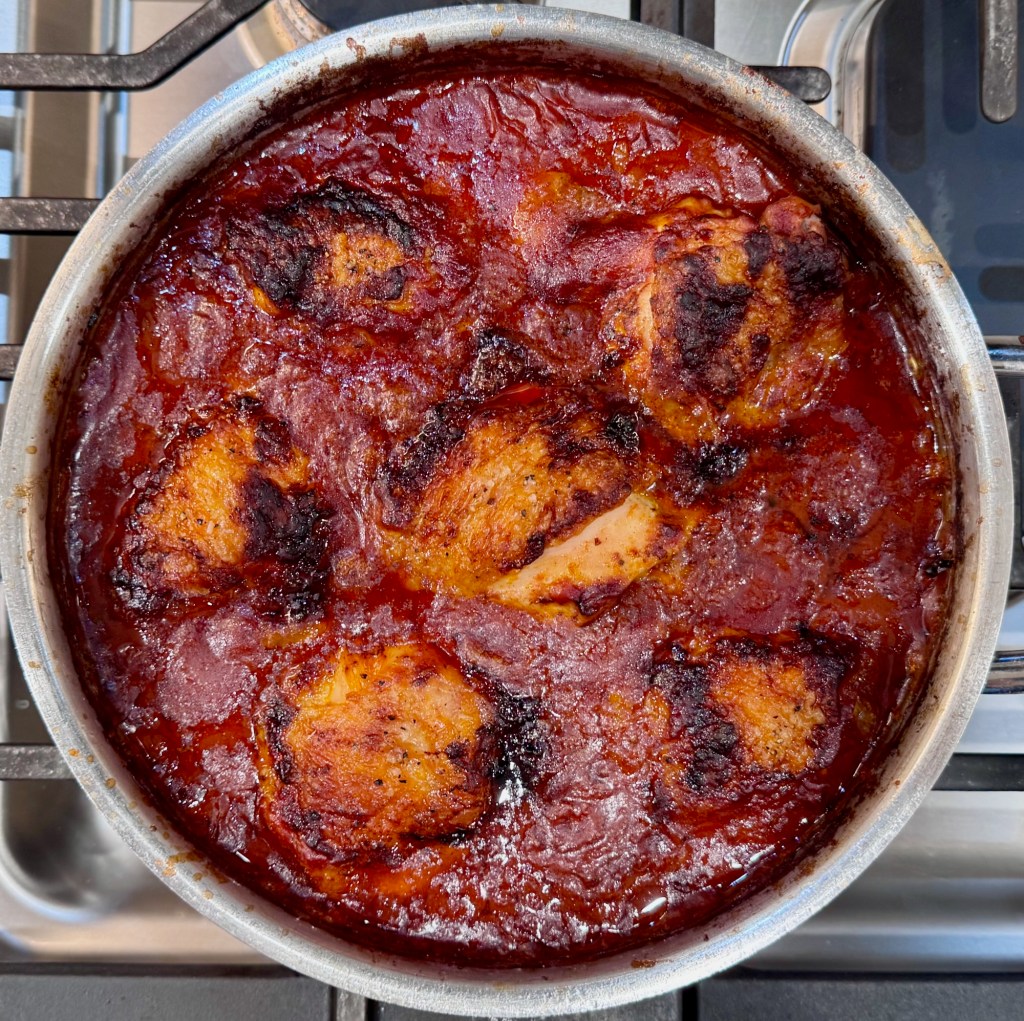 After an hour in the oven