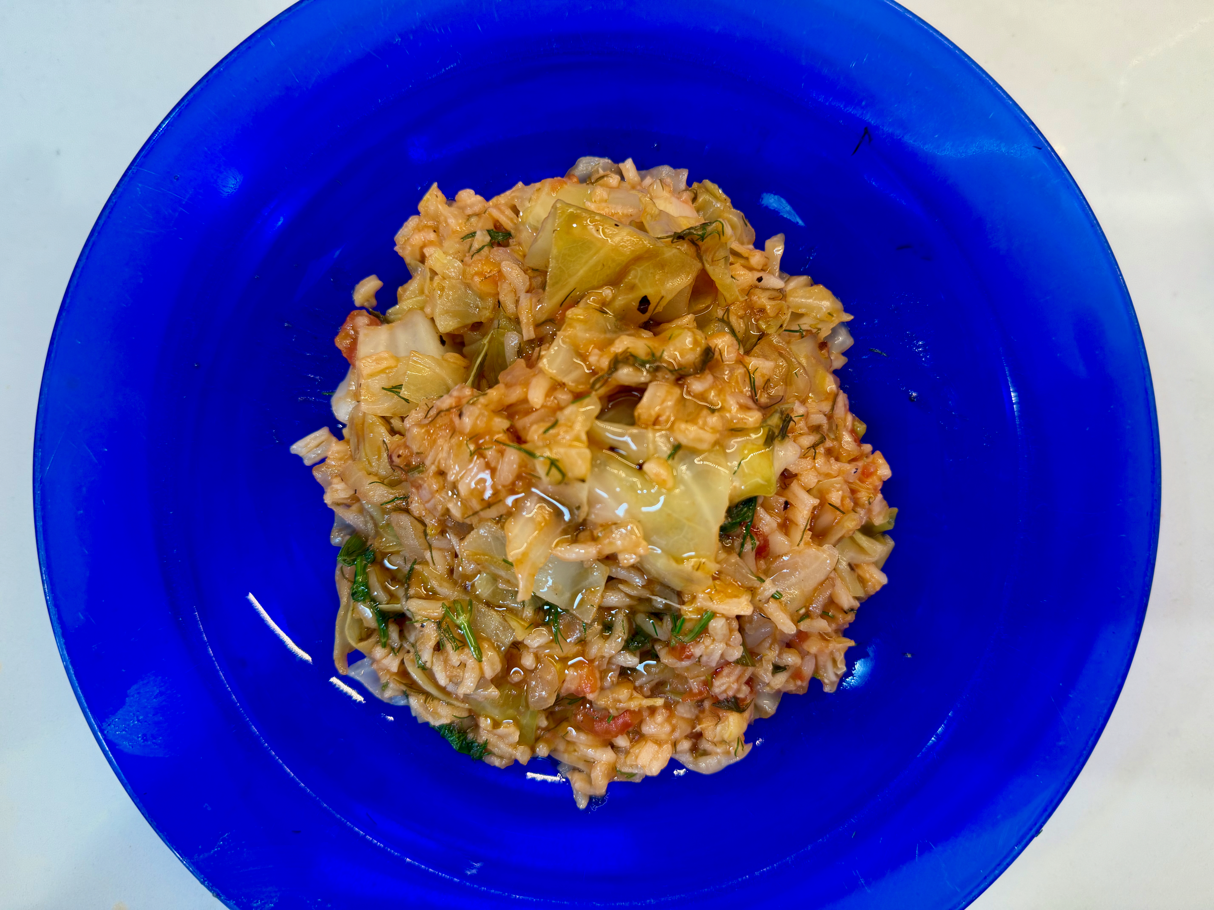 Lahanorizo – Greek Cabbage with Rice